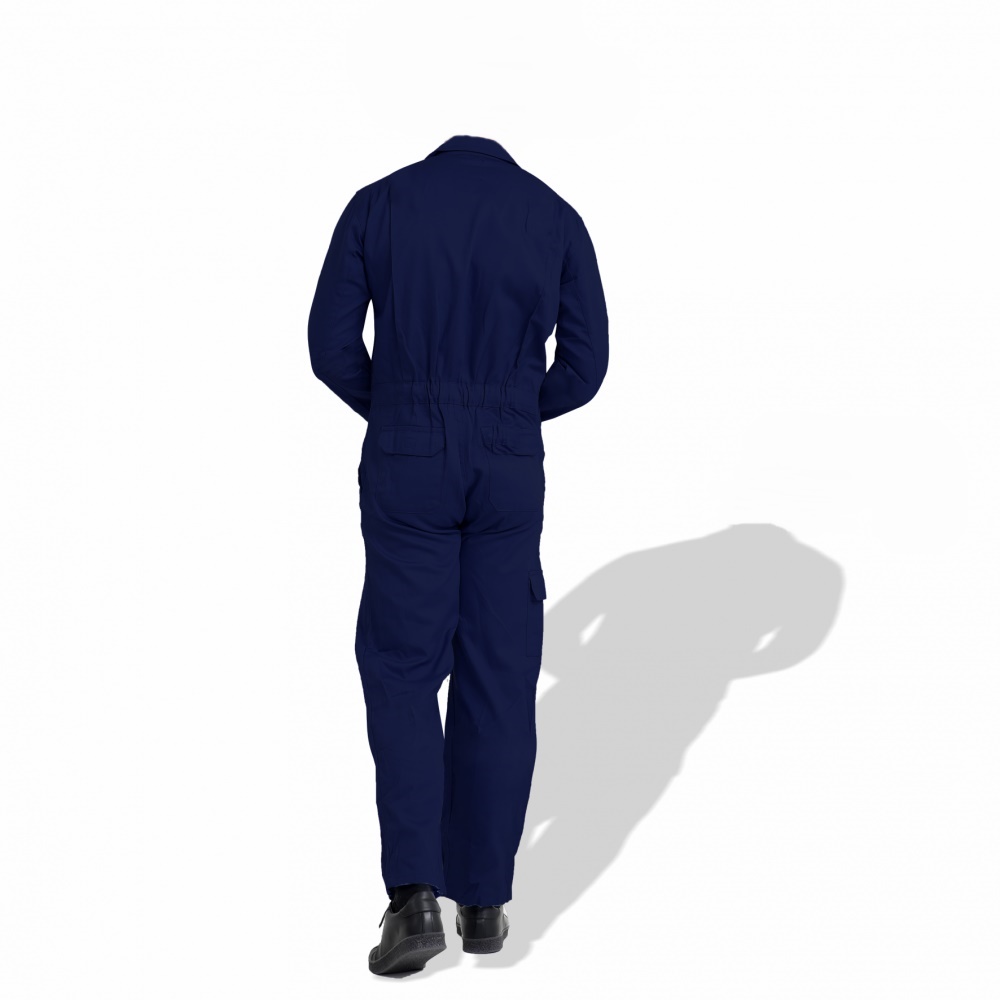 coverall flame retardant 1011 navyblue back
